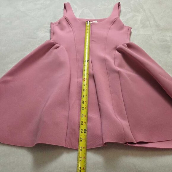 New M Anthropologie x Maeve sleeveless seamed fit & flare mini pink dress - Picture 10 of 10